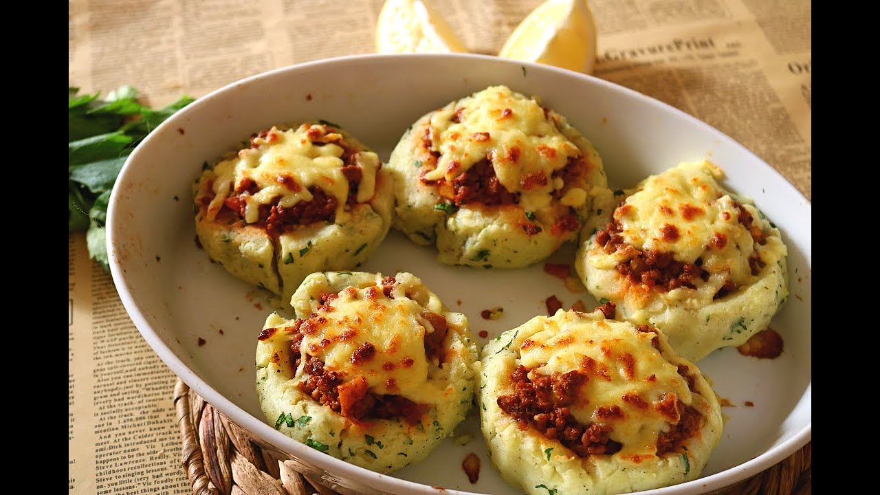 الذ واسرع كرات بطاطس بالجبنة واللحمه المفرومه😋This Cheesy Potato balls is must to try/Karmel&Candle