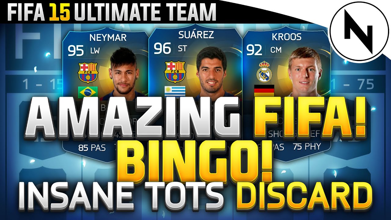 FIFA 15 - INSANE FIFA BINGO!!! | FIFA 15 LA LIGA TOTS DISCARDED!!!