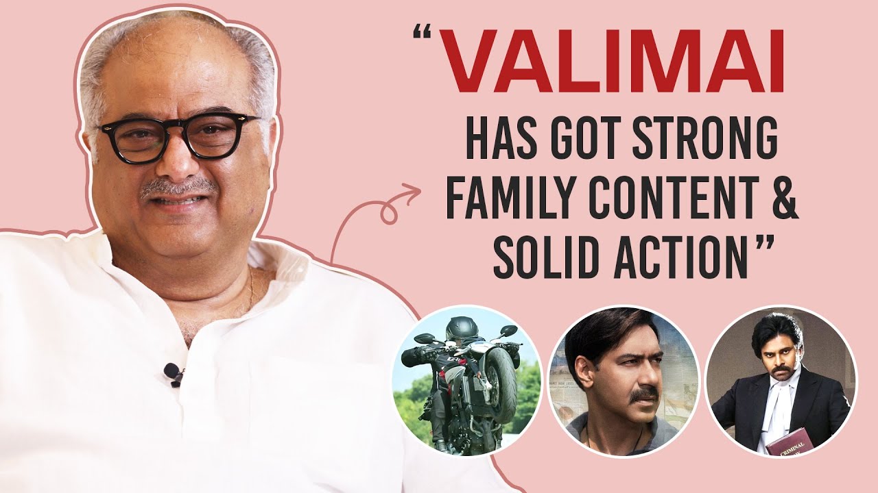 Boney Kapoor on Valimai, Thala Ajith, Maidaan, Ajay Devgn, Vakeel Saab and more | The Number Game