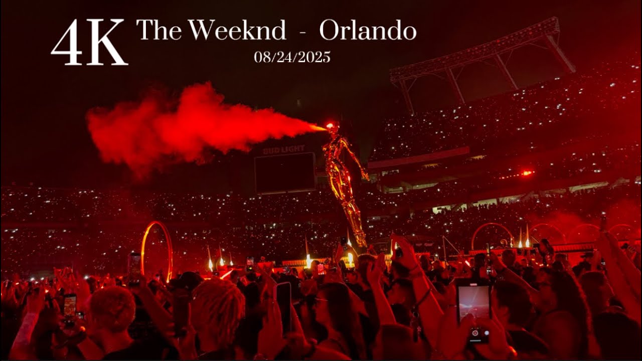 The Weeknd (4K) [FLOOR SEATS] Full Vlog ORLANDO Camping World Stadium After Hours till Dawn Tour