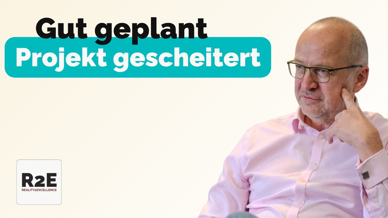 Warum Projekte trotz guter Planung und sauberer Methoden scheitern