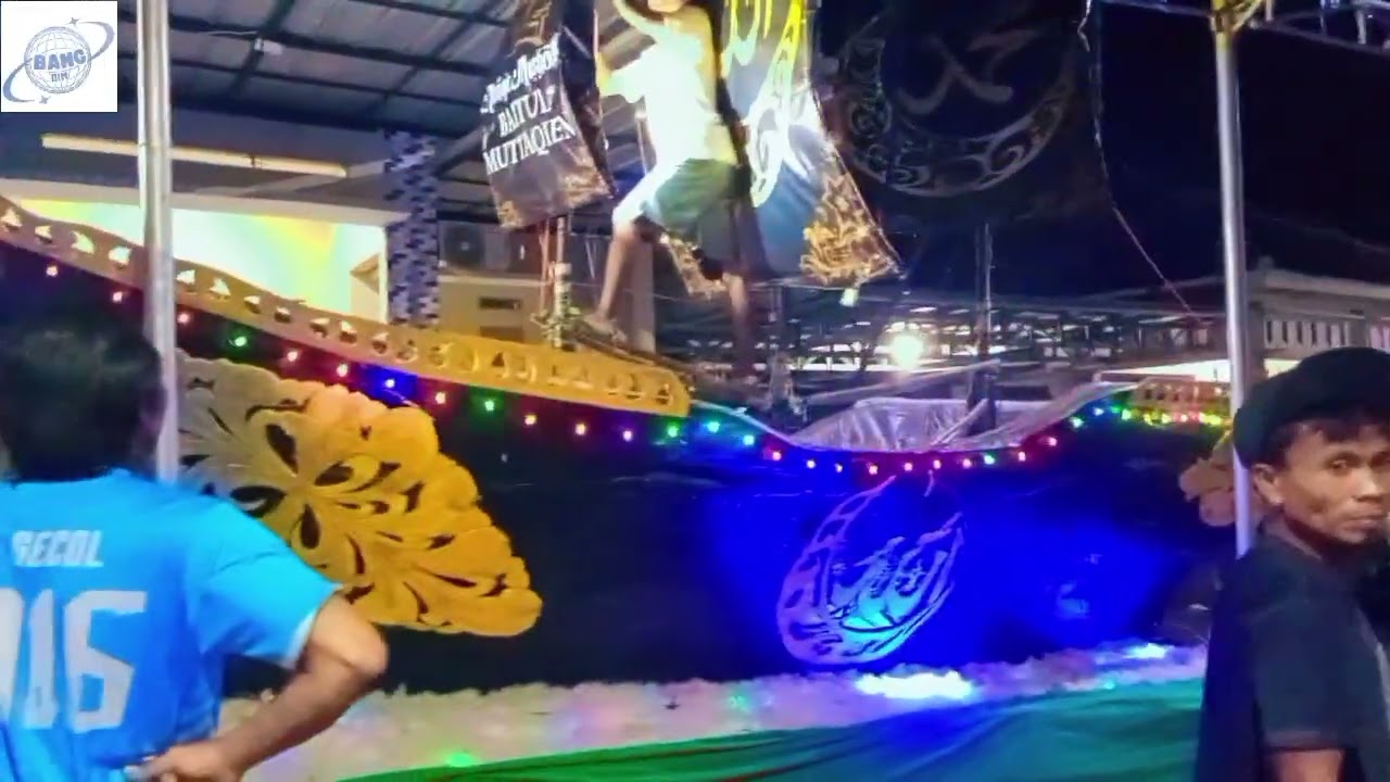 80%,pengecekan lampu dan layar kapal.Takbir keliling 1446H desa patrol Indramayu 2025