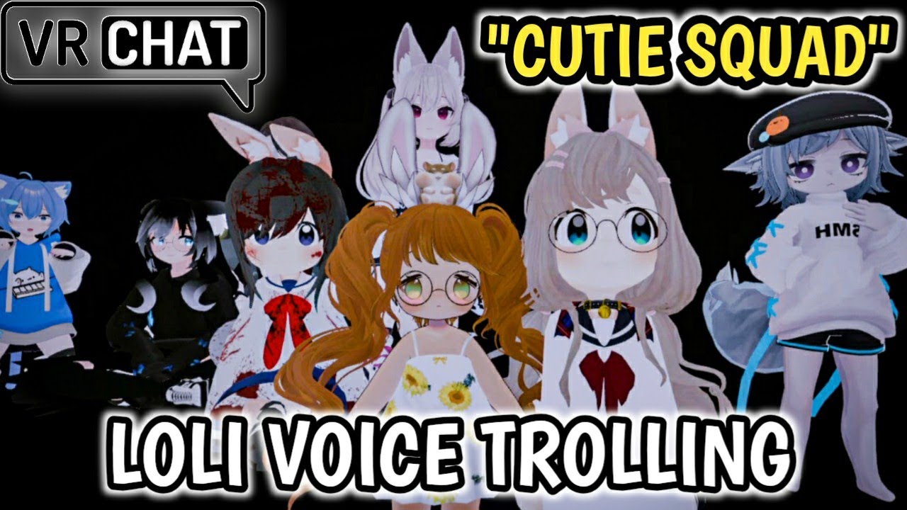 LOLI VOICE TROLLING ON VRCHAT | "Who's the cutest loli"?