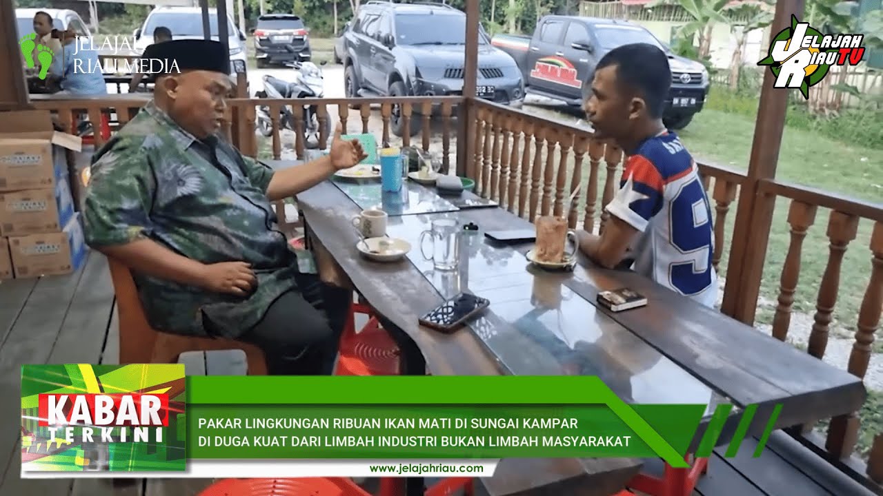 PAKAR LINGKUNGAN, RIBUAN IKAN MATI DI SUNGAI KAMPAR DI DUGA KUAT DARI LIMBAH INDUSTRI