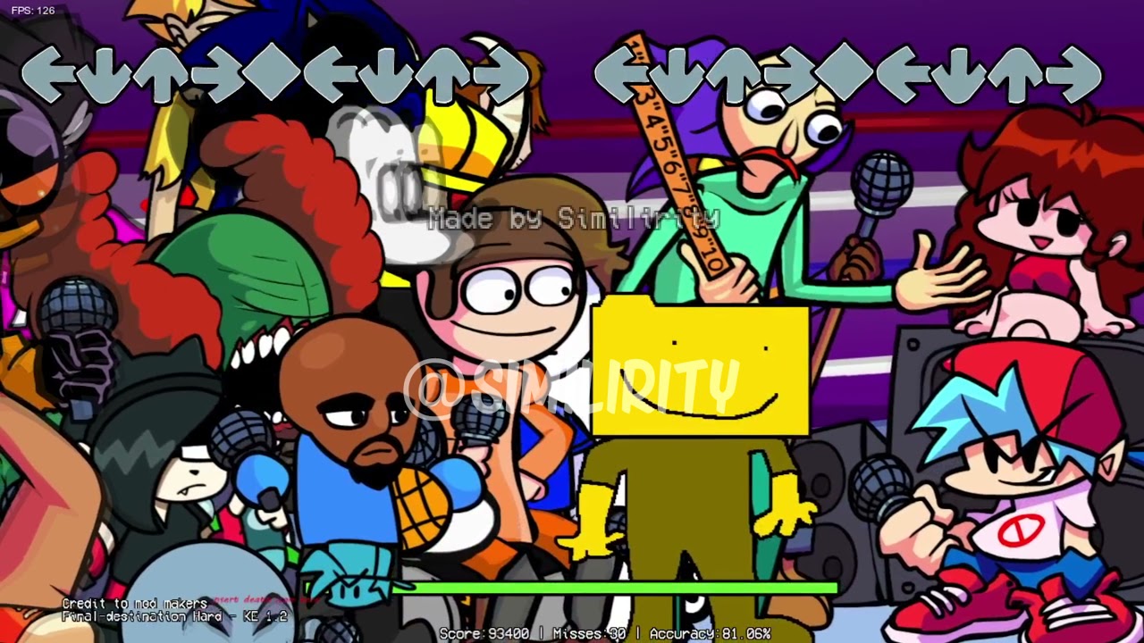 Friday Night Funkin' - Daddy Dearest joins the game! - Final-Destination 38 Players!