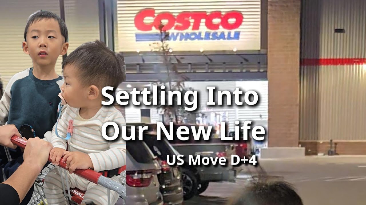 US Move D+4 | Settling Into Daily Life with Two Toddlers