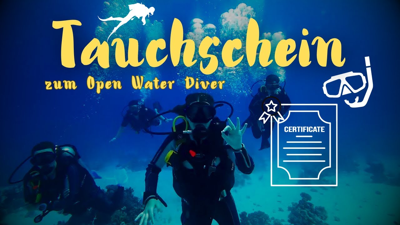 Tauchschein - Open Water Diver - Safaga Egypt 2023