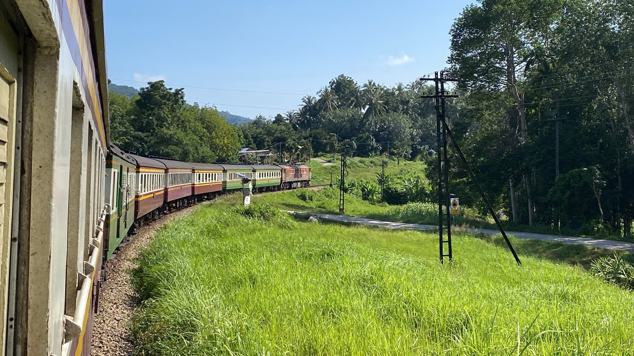 [EP.1] นั่งรถไฟไปเมืองลุง… ชมวิวระหว่างทาง และรถไฟหลากหลายขบวนหลีกกันตั้งแต่สุราษฎร์ธานีจนถึงพัทลุง