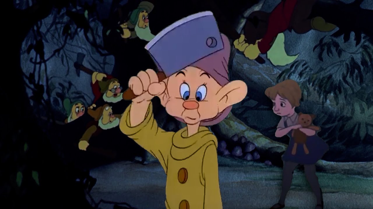 Темный кроссовер Disney с семью гномами