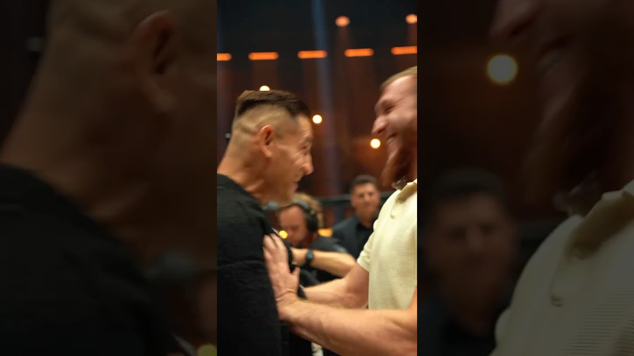 Grzebyk i Tulshaev twarzą w twarz! Było gorąco 🔥 #ksw110 #mma #ksw #staredown #fight