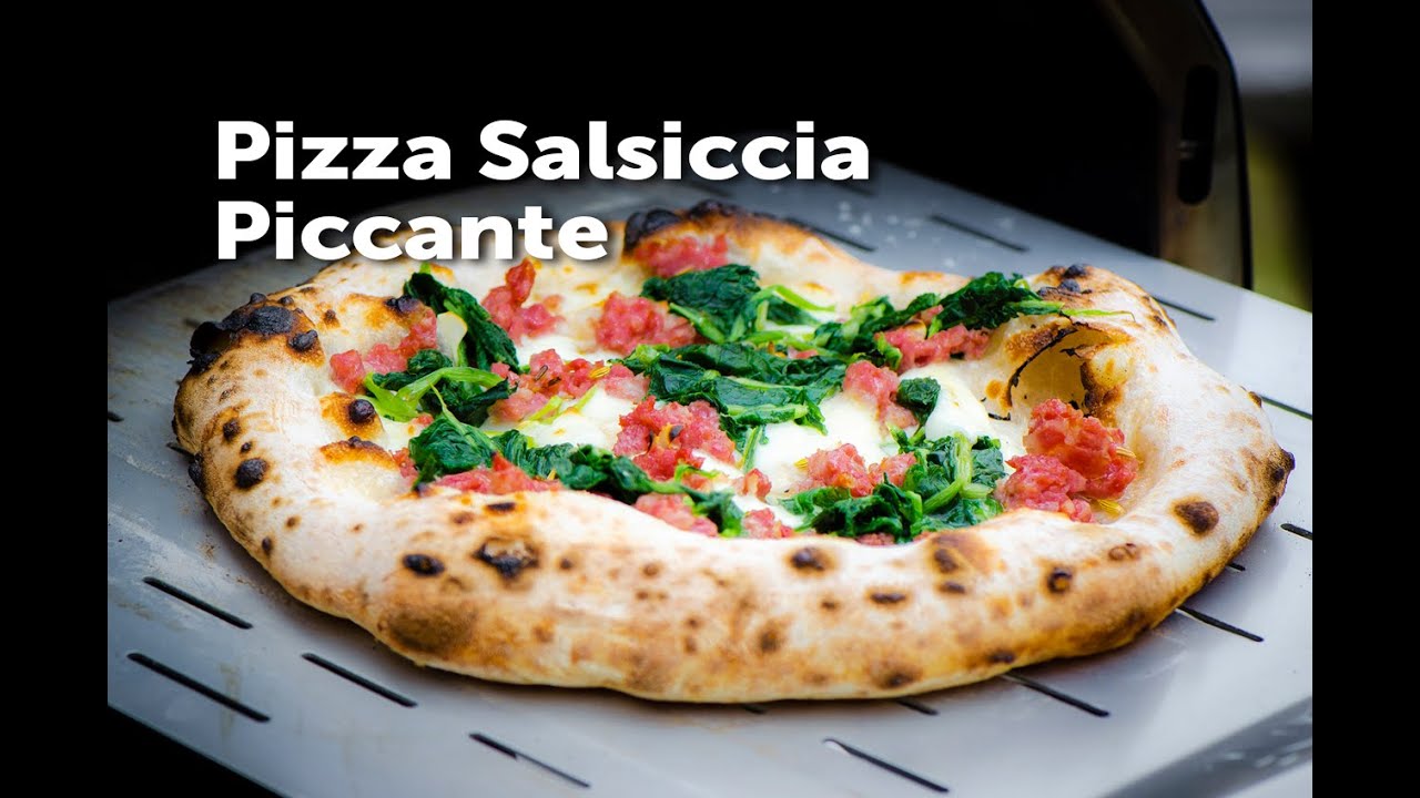 Pizza Salsiccia Piccante | Fire&Food TV BBQ-video | pizza recept