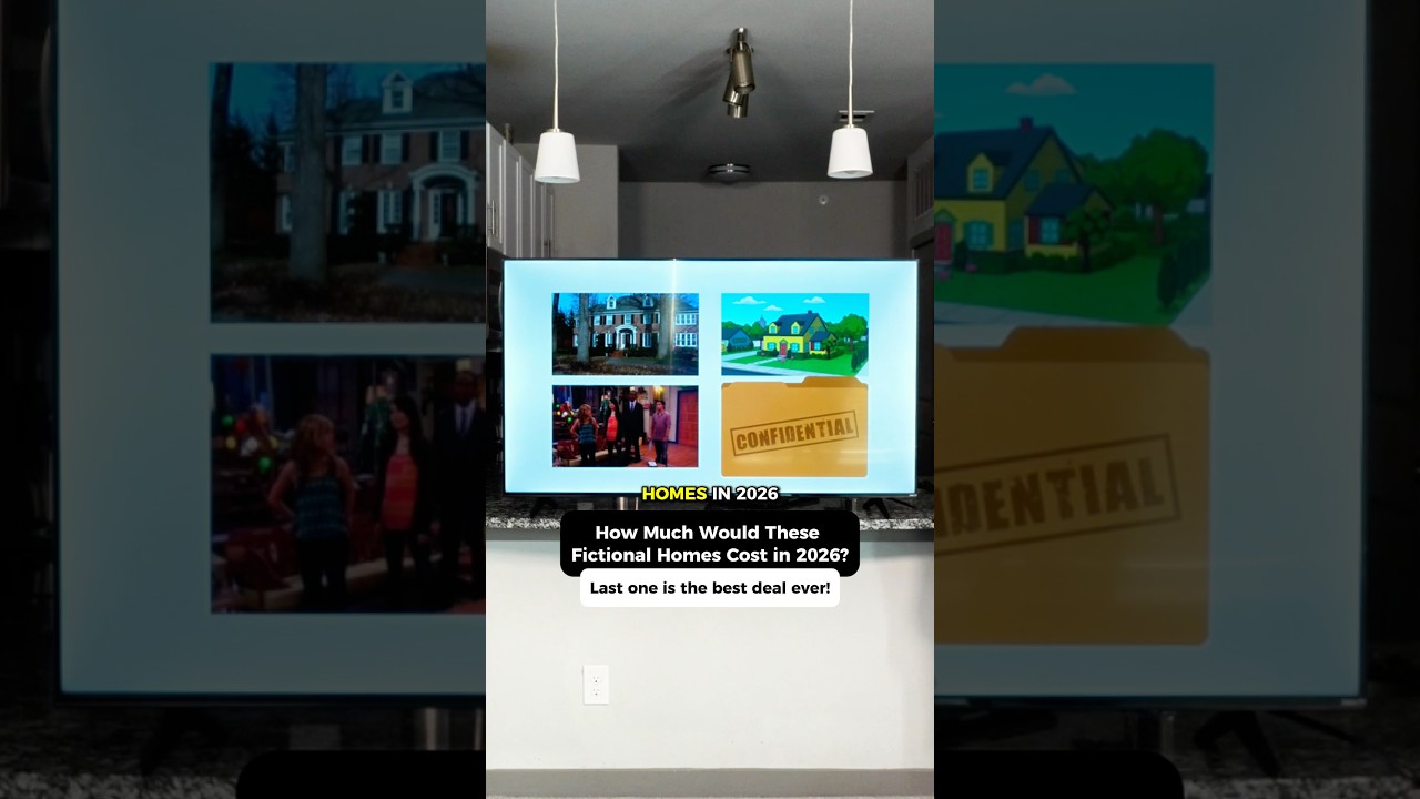 How Much Would These Fictional Homes Cost in 2026? #Shorts #Home #HomeBuying #Money #PersonalFinance