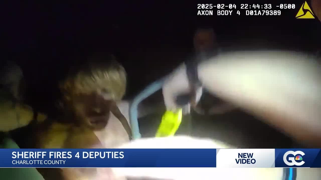 4 Charlotte County deputies fired after internal affairs investigation