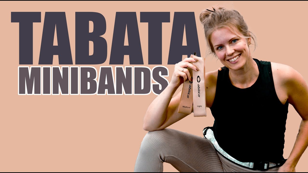 TABATA MINIBANDS för hela kroppen på 18 minuter