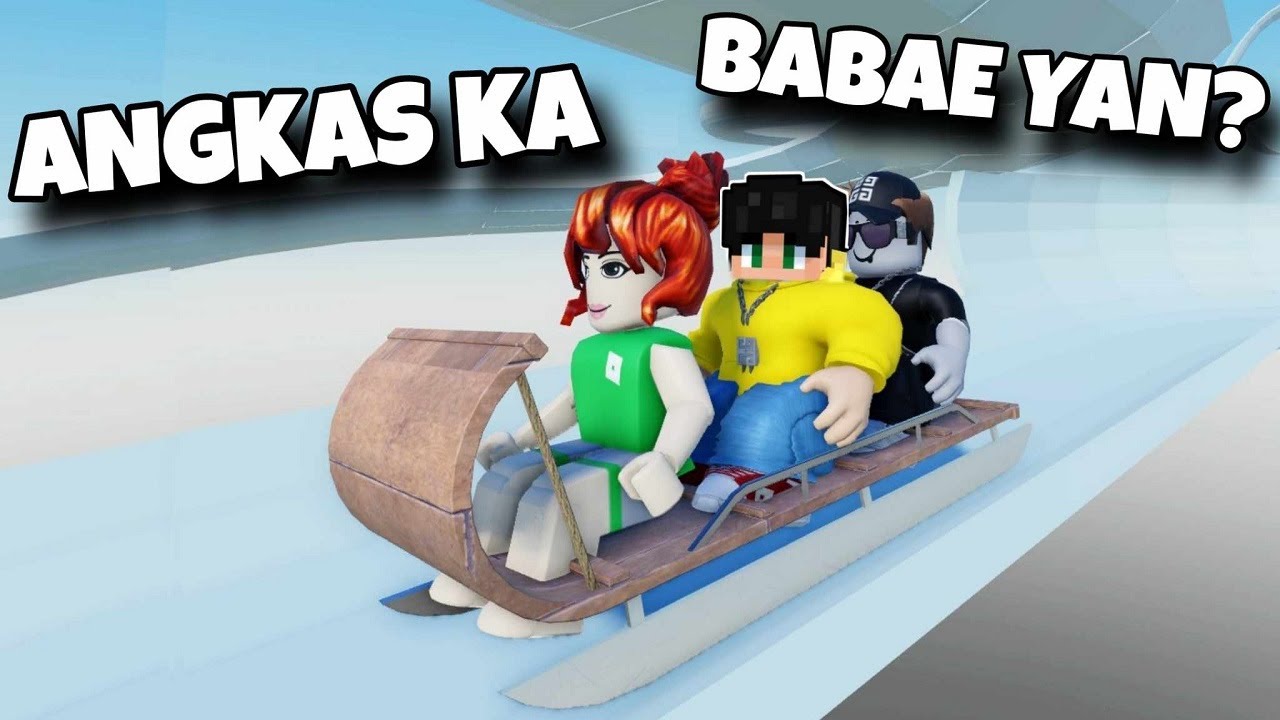 UMANGKAS Ako sa DI KO KILALANG BABAE sa SNOW BOARD sa ROBLOX