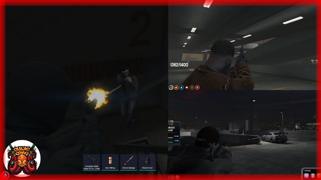 GG vs Rust at BSK Garage | Gulag Gang | NoPixel | GTARP