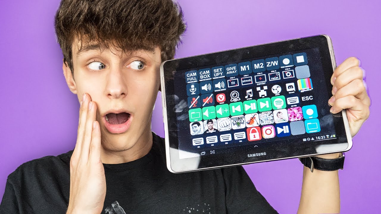📱 Jak zrobić STREAMDECK Z TABLETA? ✔️ poradnik OBS #5