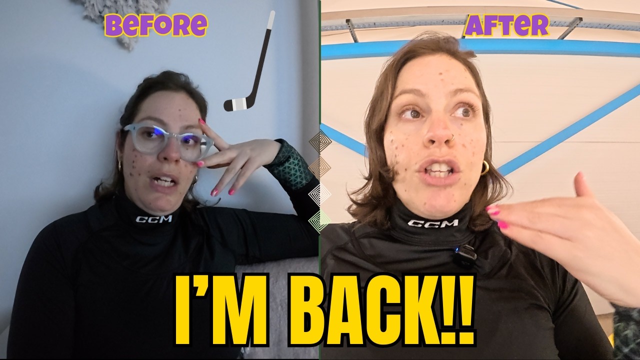 Starting Over Again 😬 Beginner Hockey Practice Update #5 🏒