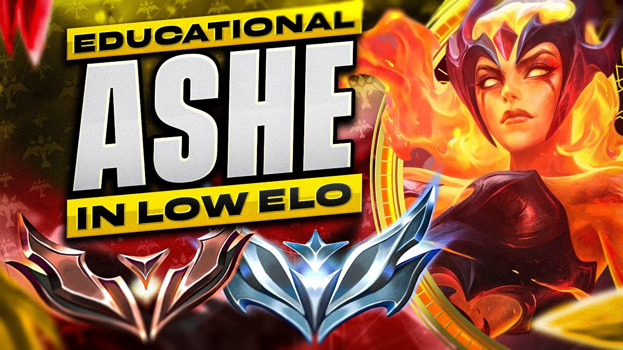 Low Elo Ashe Guide - Ashe ADC Gameplay Guide | League of Legends