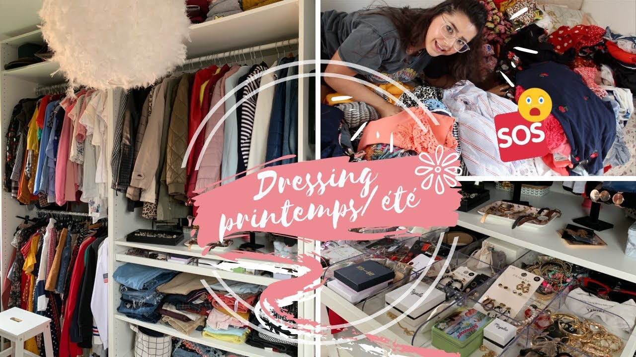 RANGEMENT DU DRESSING PAR SAISON 🌸 CONSEILS ☀️ Printemps/&Eacute;t&eacute; ⎜Merry