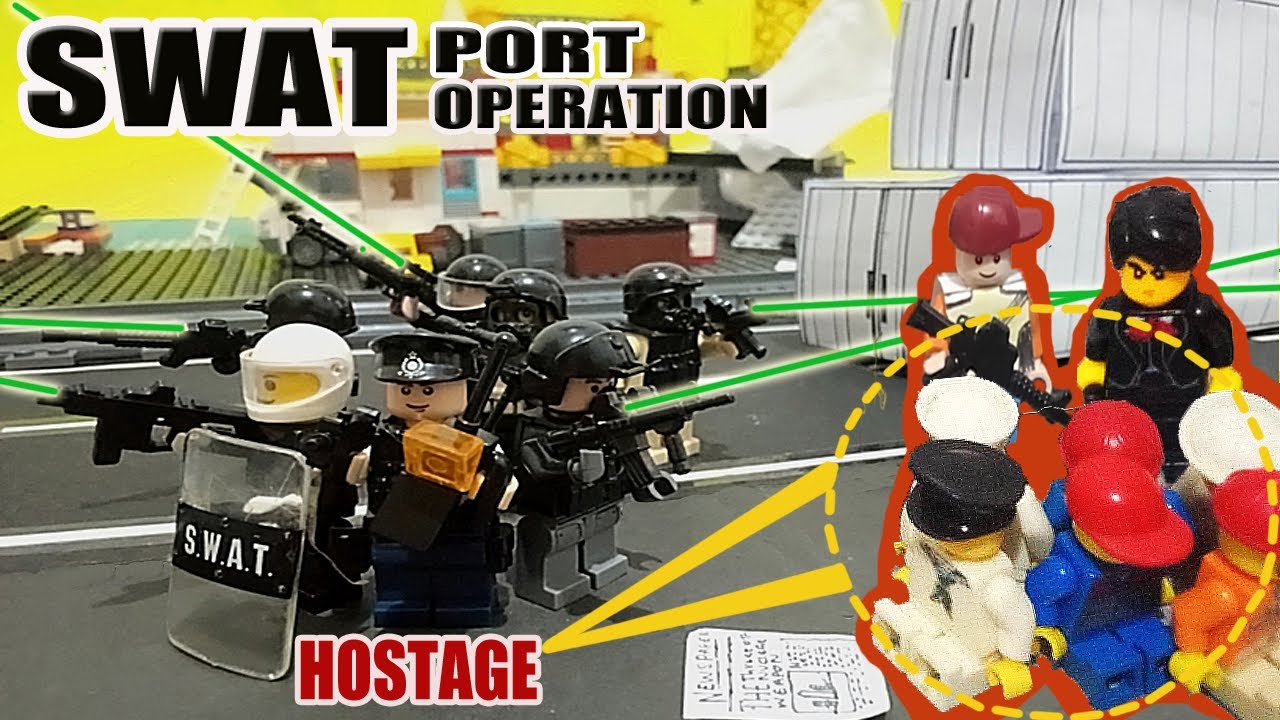 LEGO POLICE SWAT | PORT OPERATION | STOPMOTION
