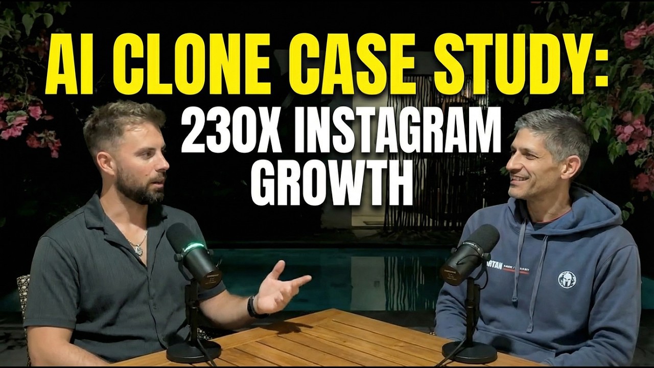 Grew 23k+ IG followers in under 30 days with AI Clone System for Dr. Randy