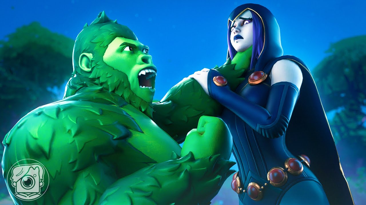 BEAST BOY vs. RAVEN! (A Fortnite Short Film)
