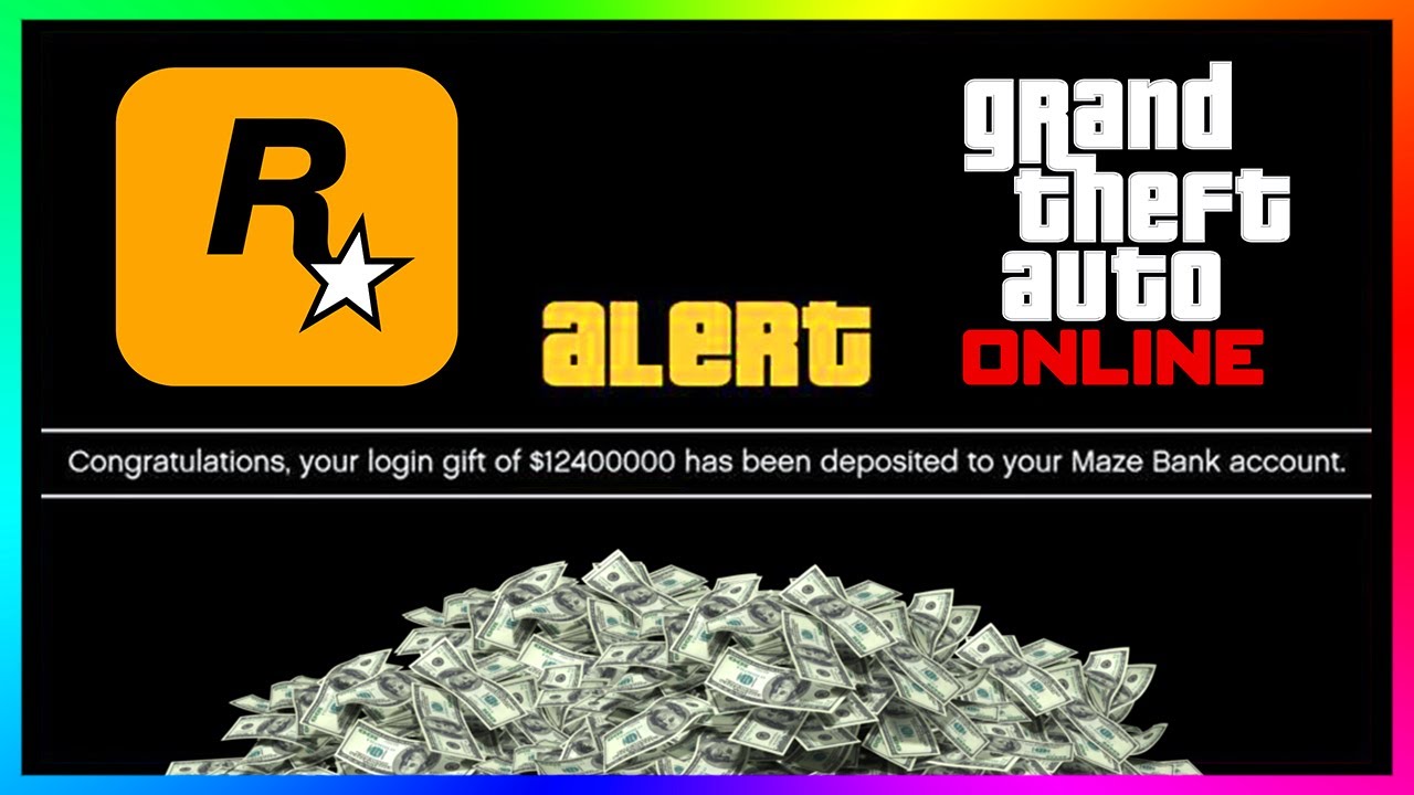 How To Get FREE MONEY In GTA 5 Online From Rockstar Games By Doing This One Simple Thing!
