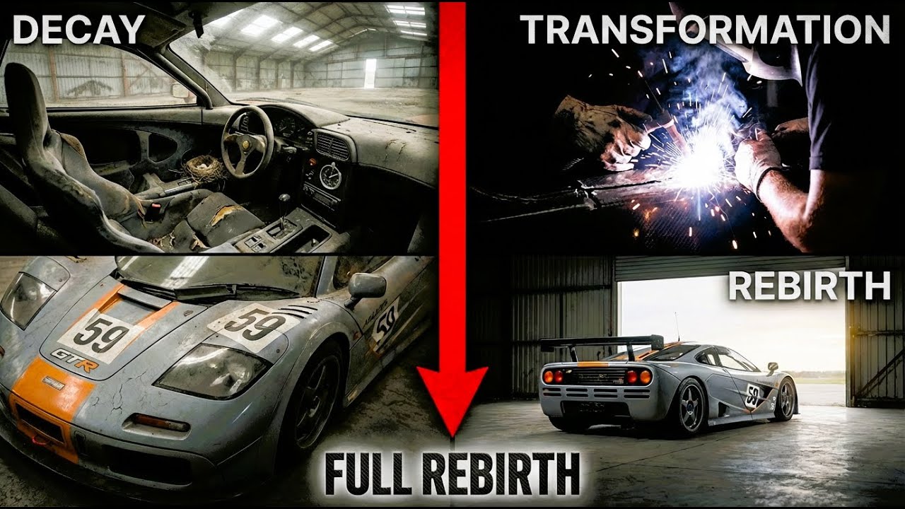 Found a $20 Million McLaren F1 Abandoned in a Hangar | Full Rebuild