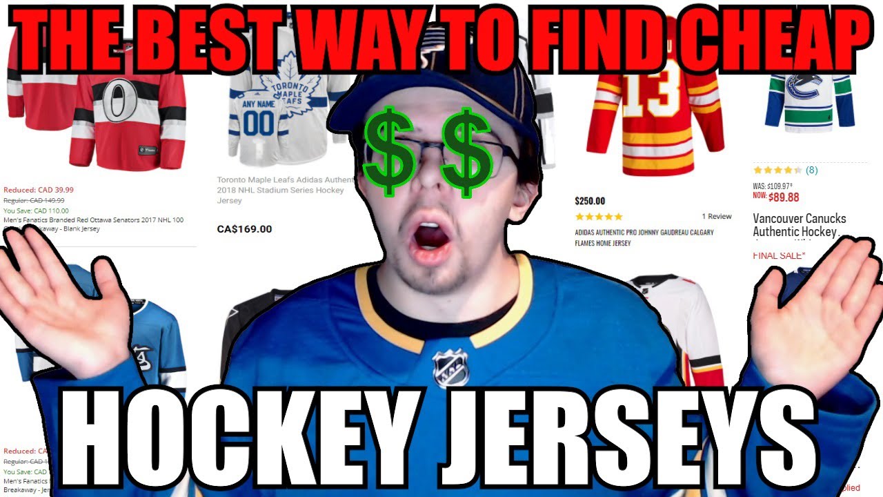How To Find The Best Deals On Hockey Jerseys