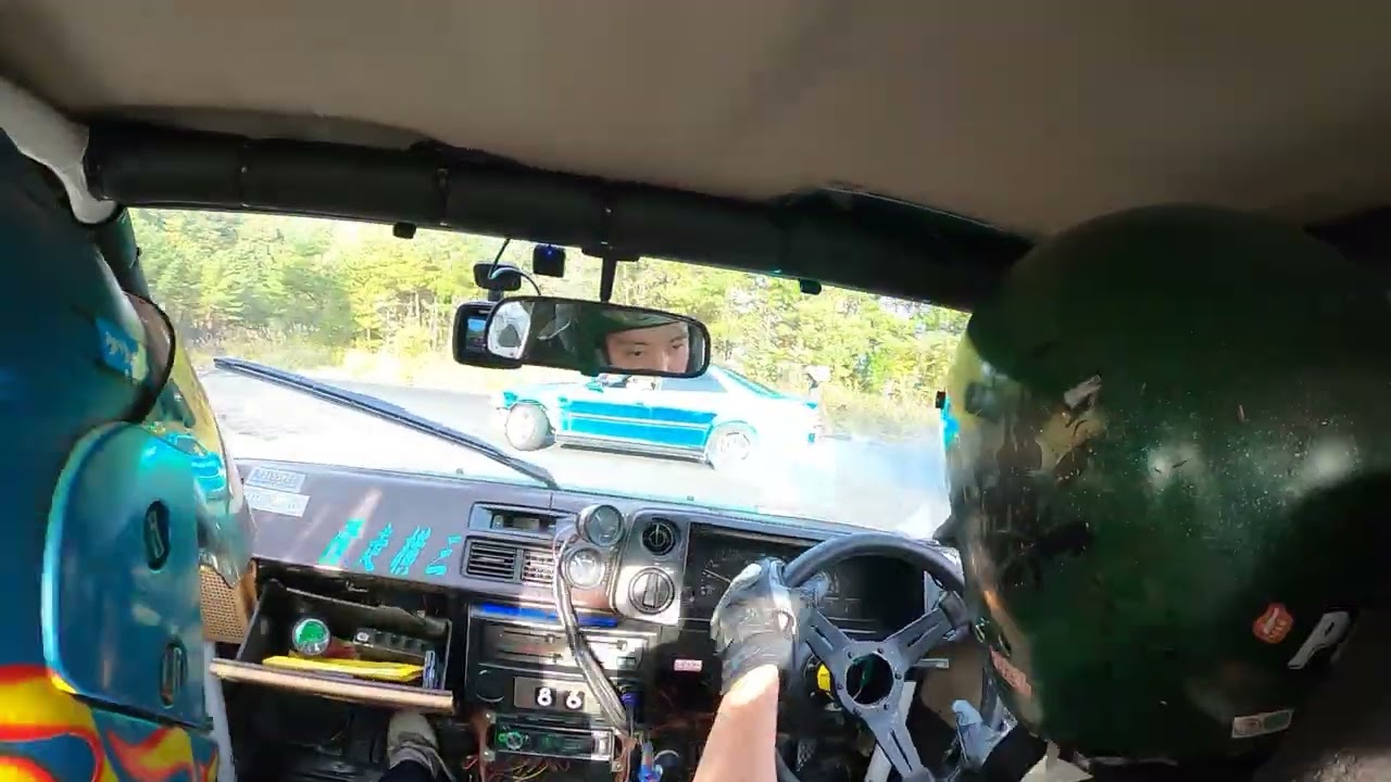 滑走横三 エビス エビスサーキット 北コース AE86 4AG ドリフト 2025 1102　ebisu circuit north course