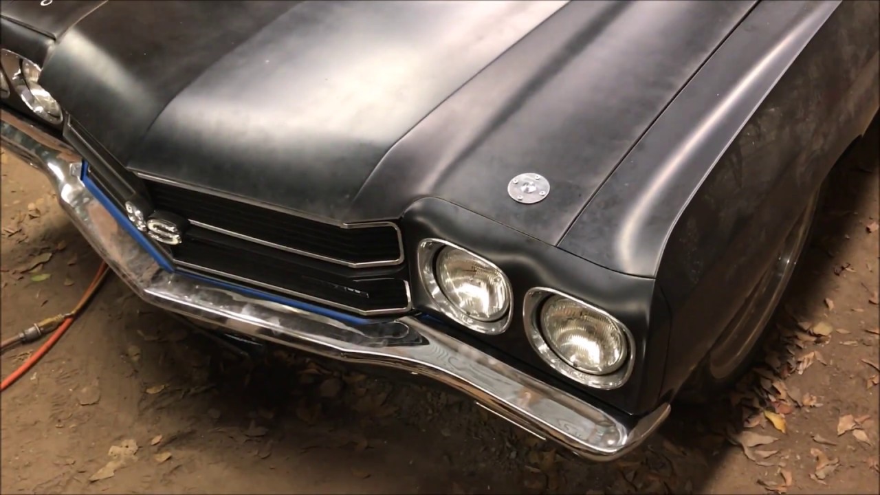 locking hood pin installation retro fit 70-72 chevelle SS how to DIY do it yourself