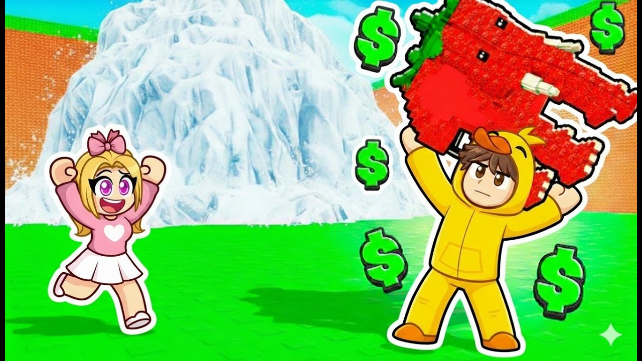 SPAŠAVAMO BRAINROTOVE OD LAVINE U ROBLOXU