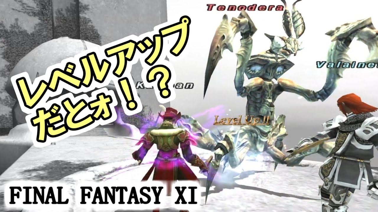 【FF11】レベルアップするカマキリ！Tenodera、赤ソロ＿＿カッパのヴァナ・ディール生活