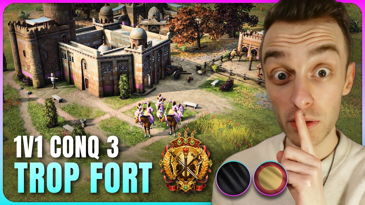 Abbassides est SOUS ESTIM&Eacute; ? Gameplay Abbassides 1v1 Conq 3 AOE 4