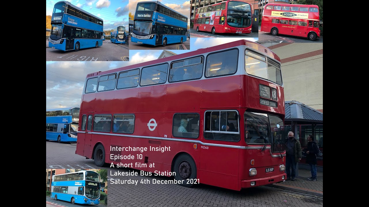 Interchange Insight Episode 10 - A short film at Lakeside Bus Station on Saturday 4th December 2021