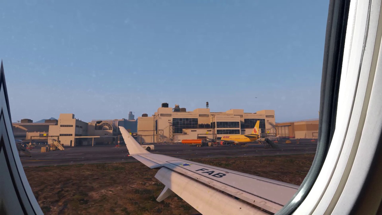 GTA 5 - Embraer E-190 SS (Sandy Shores) to LSIA Full Flight (HD)