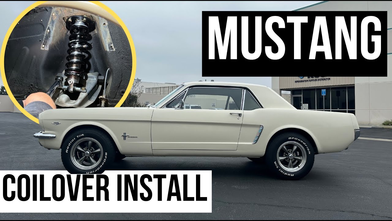 How to install Coilovers in Your 1965 Mustang (Step-By-Step)
