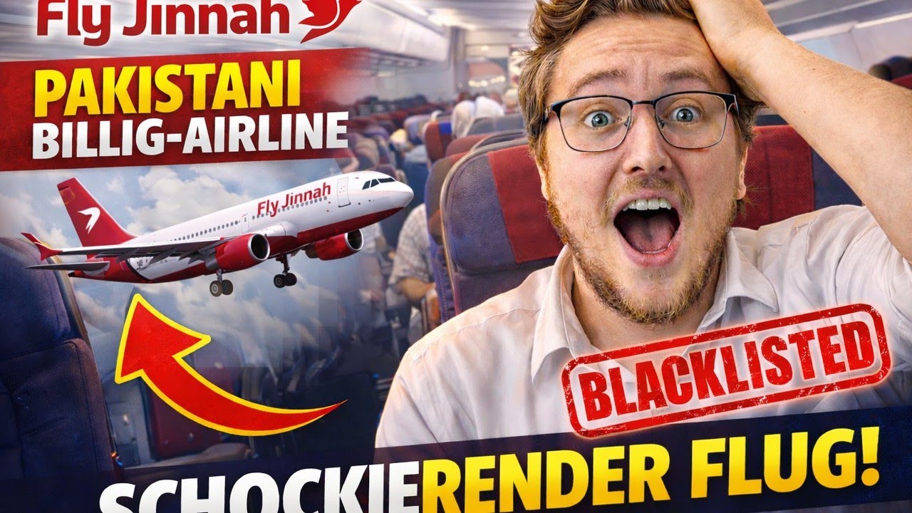 Pakistanischer Billigflieger auf der EU-Blacklist! Wie sicher ist FlyJinnah?