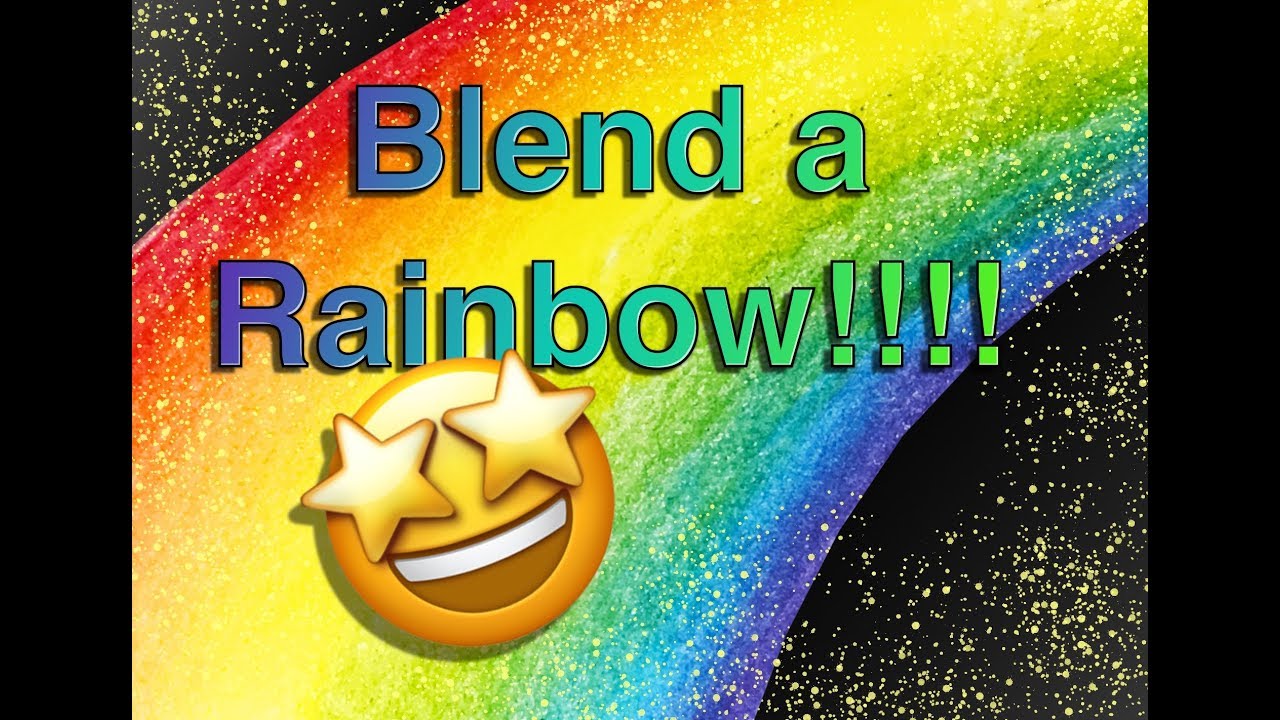 Getting the Most of Crayola Colored Pencils: How to Blend Rainbow!