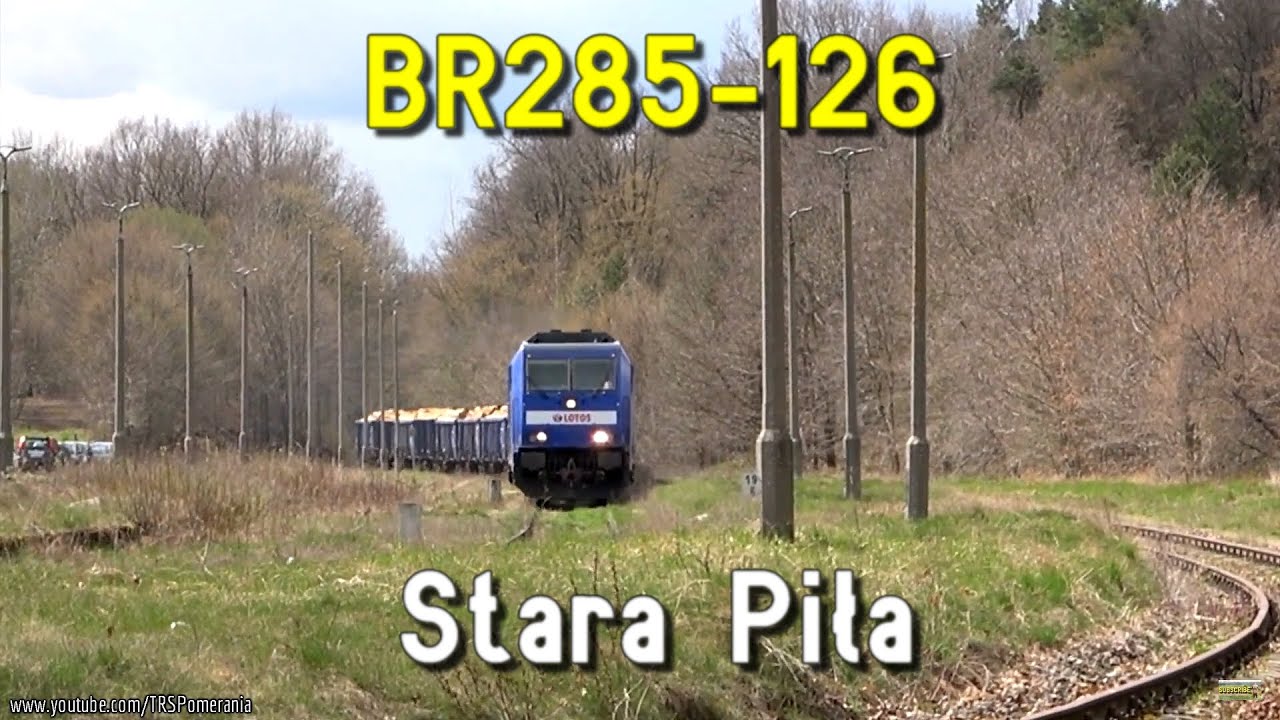 Gdzie rdza i trawa pokrywa historię: Stara Piła BR285-126 // BR285-126 at closed Stara Pila station