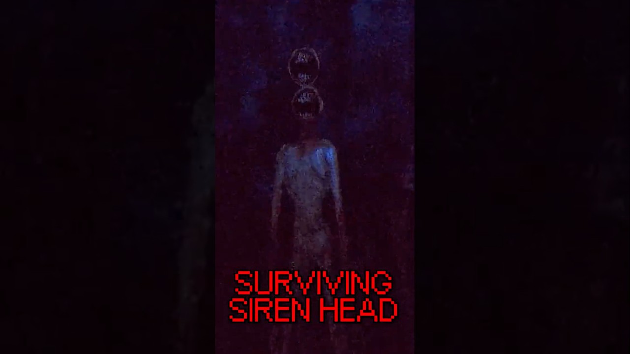 How To Survive Siren Head #horror
