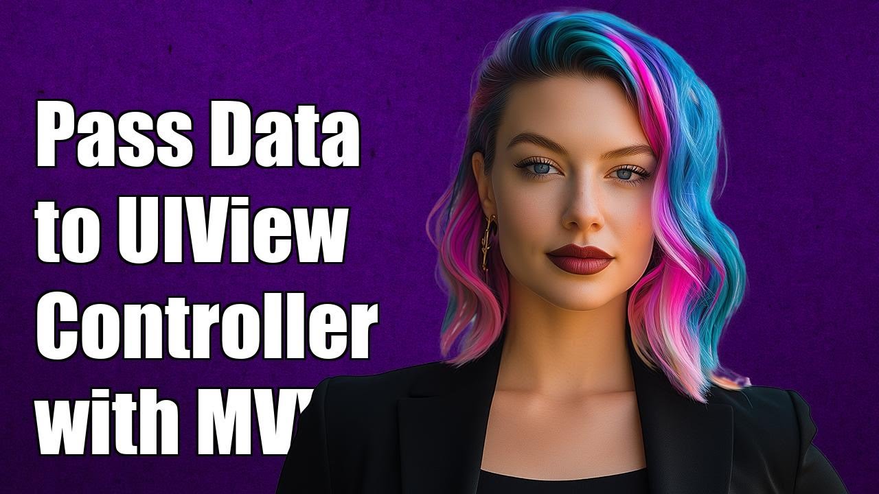 How to Pass Data to UIViewController Using MVVM Pattern in Swift