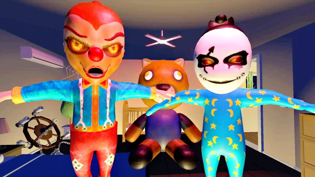 Scary Baby Kids in House 3 : Night 1 (Scene 1,2,3) by Camilox Horror Games