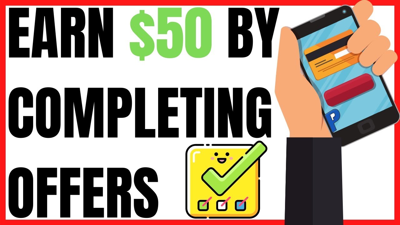 Earn $50 Every Day By Completing Offers (Make Money Online)