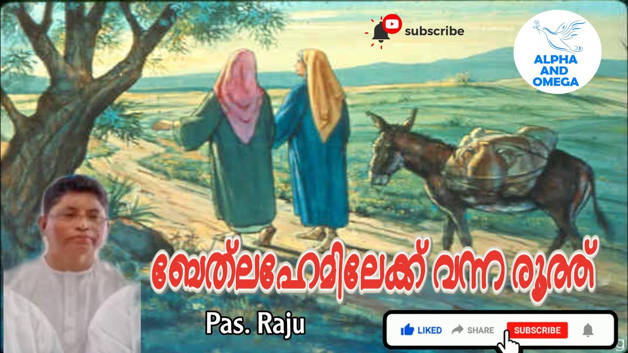 TPM Malayalam Message | ബേത്‌ലഹേമിലേക്ക് വന്ന രൂത്ത് | Pas. Raju ( George T Mathew )