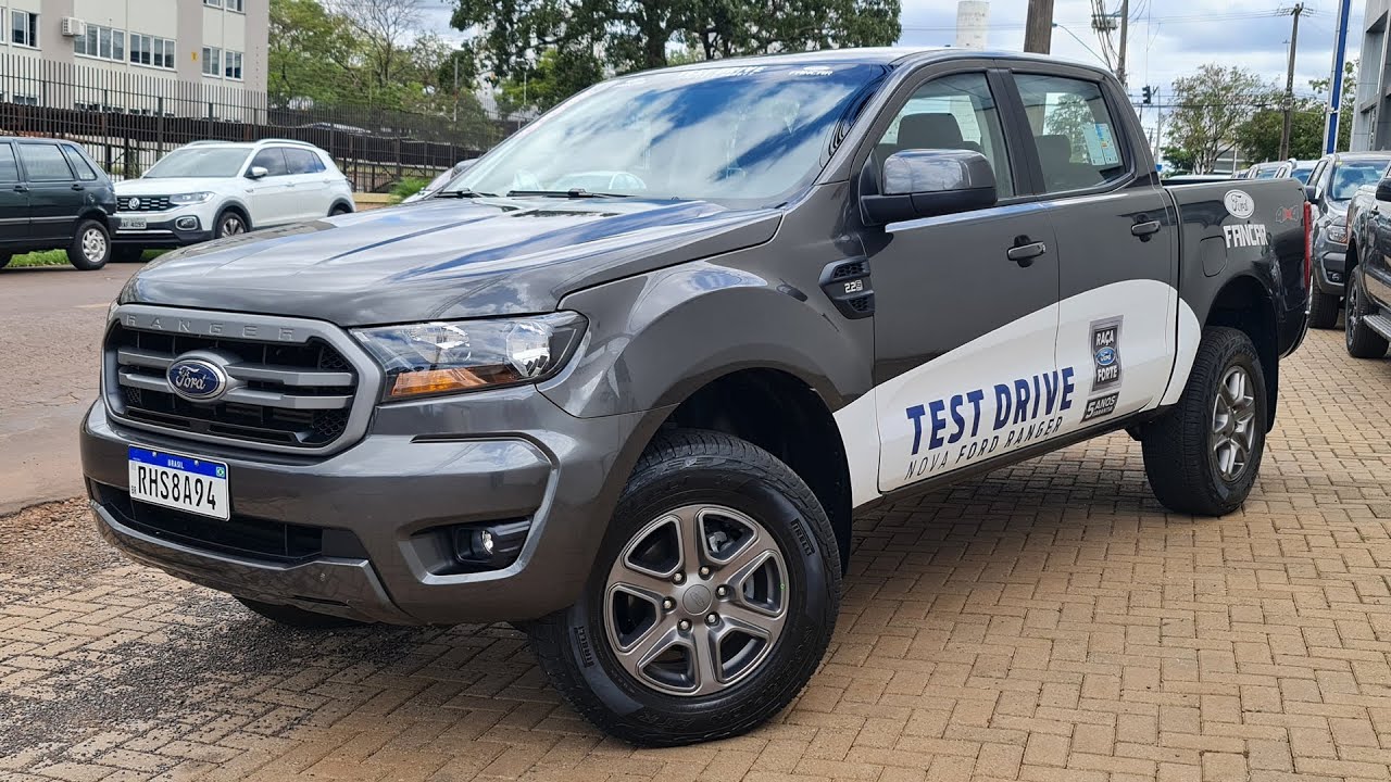 Ford Ranger XLS 2023 na estrada! ENCARA S10, HILUX e FRONTIER