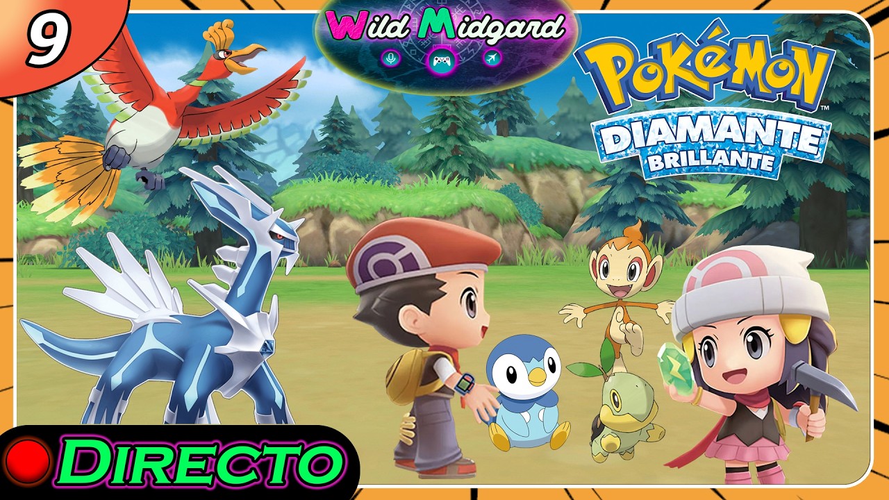 🧢 POKEMON Diamante Brillante #9 🧢 | 🔴Gameplay