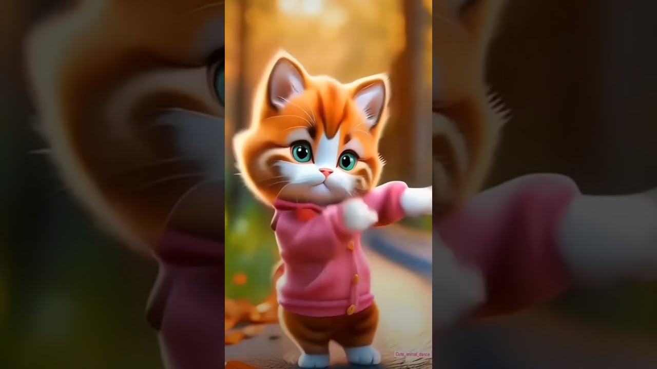 Wait for end twist 🤣😱 cute cat animals video ai cat video 