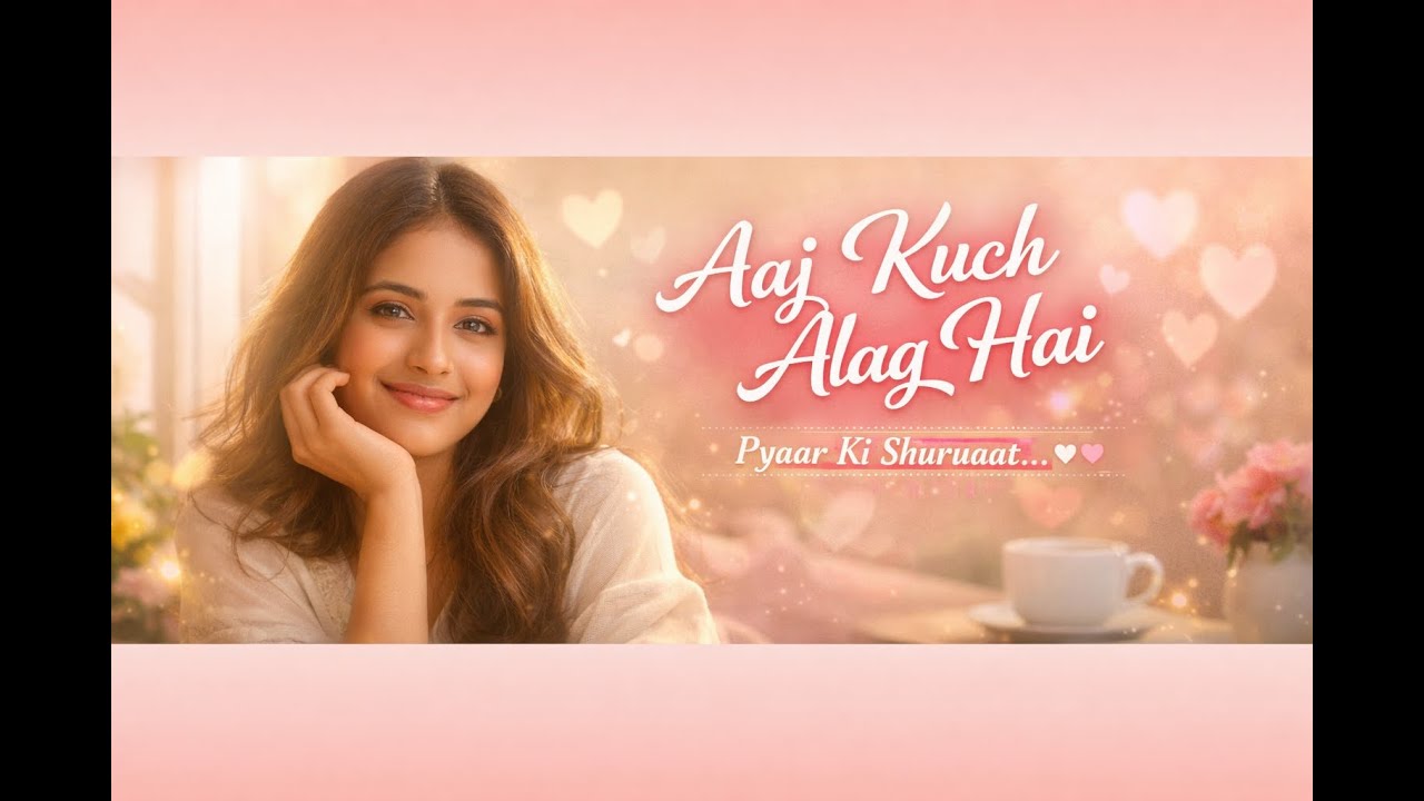 Aaj Kuch Alag Hai | Soft Hindi Female Song 2026 | Starting Love Vibes | Feel Good Romantic Song